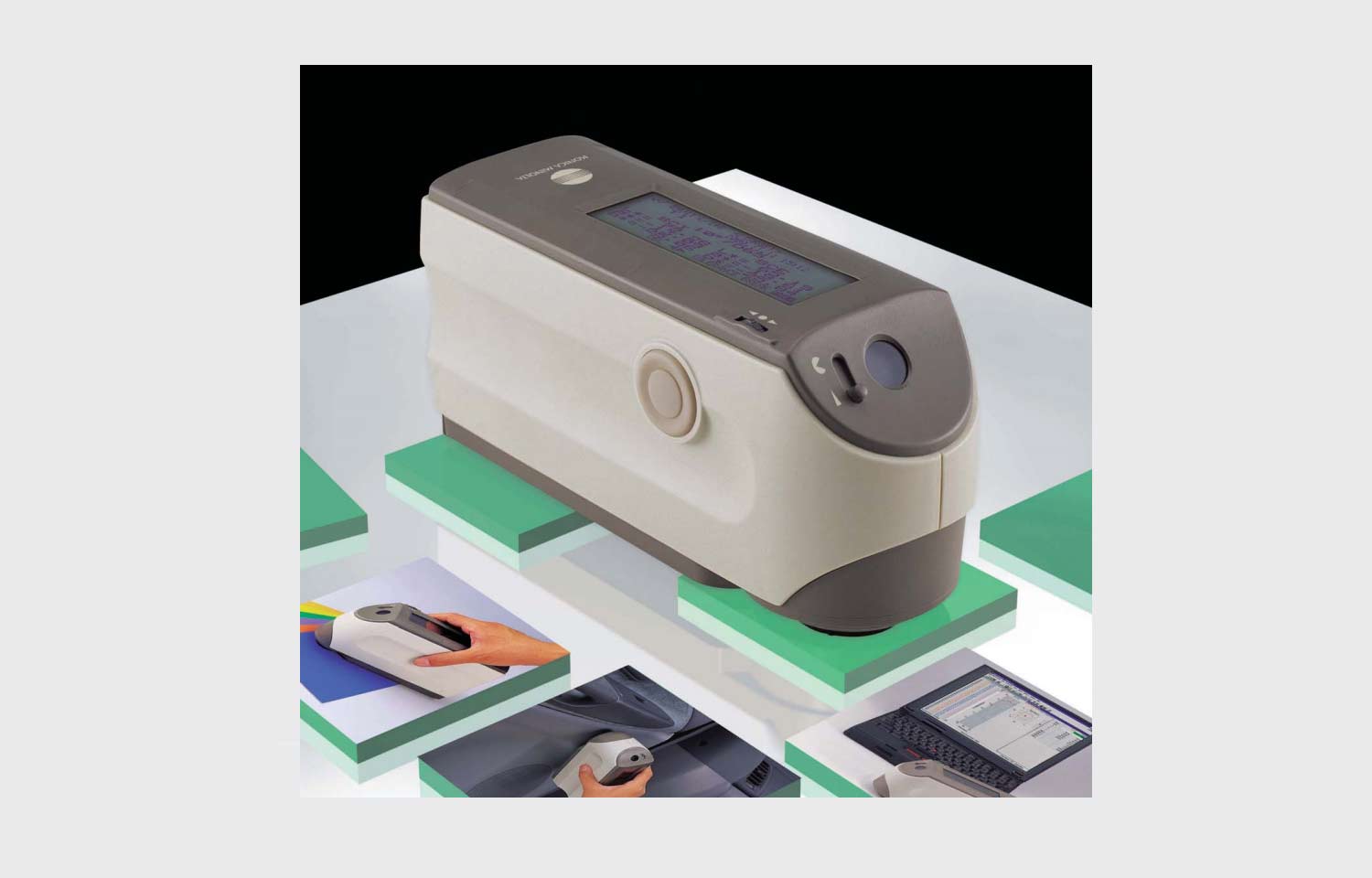 Espectrofotometro Portátil, tipo Horizontal, Geometria d8, Abertura 8mm CM-2500d