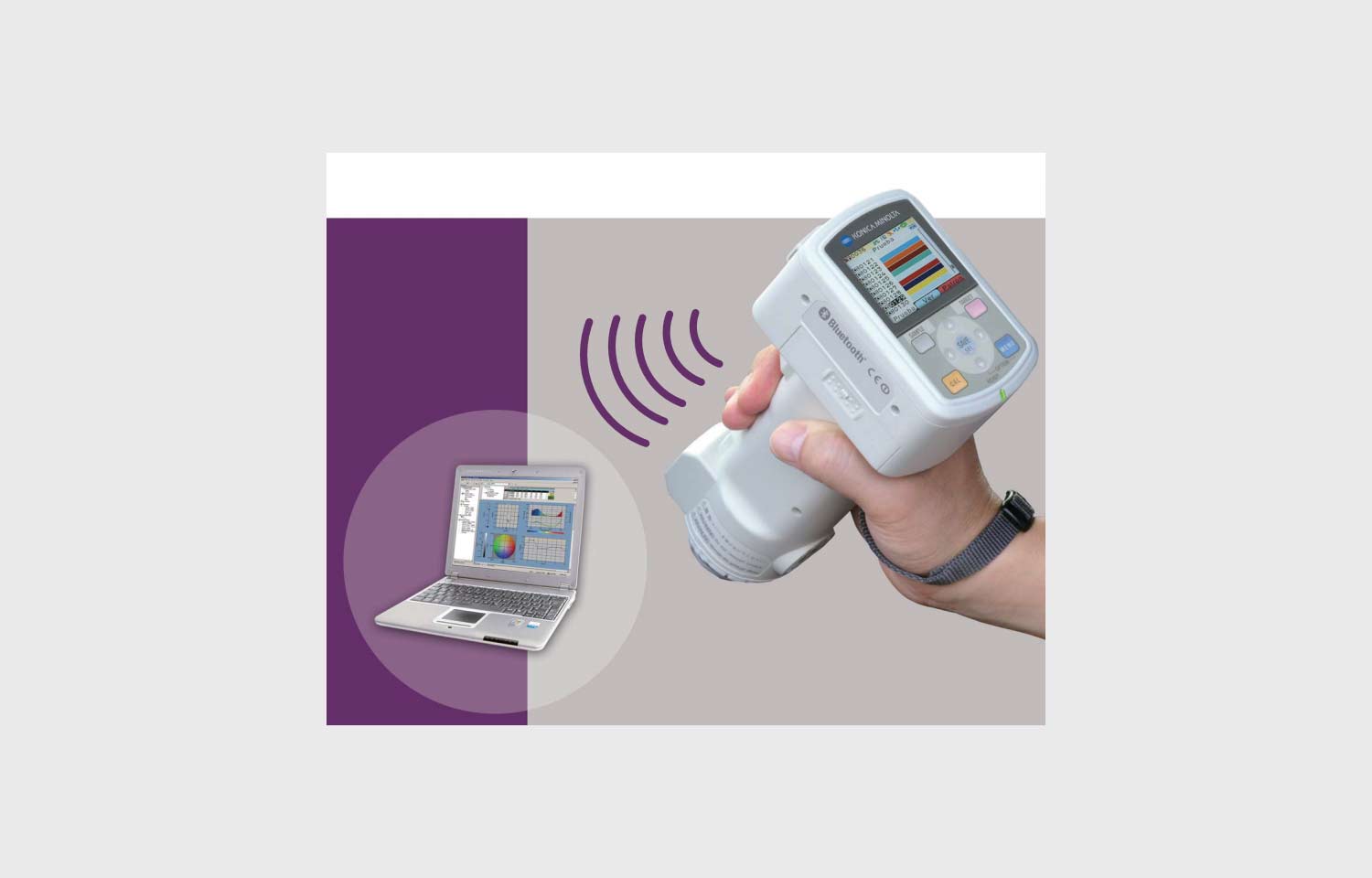 Espectrofotometro Portátil, tipo Vertical CM-600d, CM-700d